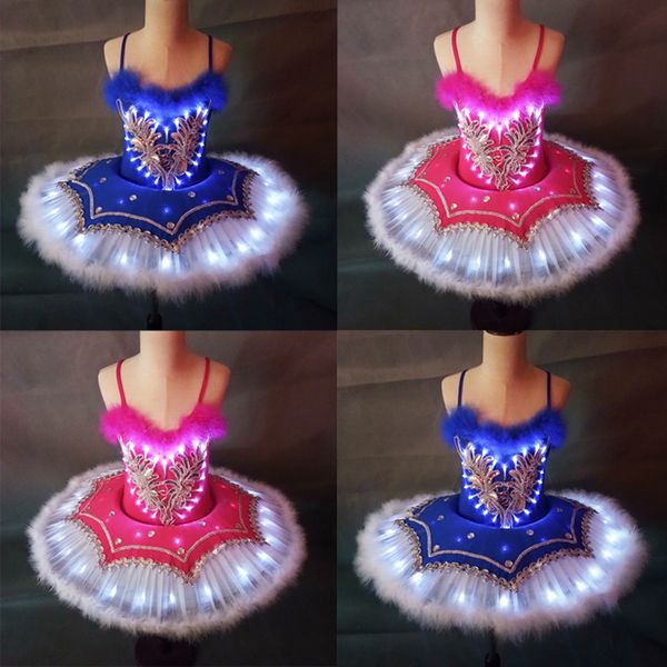 children platter tutu led ballet costumes feather swan lake girls dancing luminous princess dress kids ballerina party costume, Black;red
children platter tutu led ballet costumes feather swan lake girls dancing luminous princess dress kids ballerina party costume, Black;red