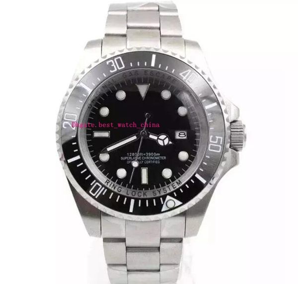 44mm luxury mens watch deep ceramic bezel 116660 sapphire cystal stanless steel with glide automatic mechanical mens watches, Slivery;brown
44mm luxury mens watch deep ceramic bezel 116660 sapphire cystal stanless steel with glide automatic mechanical mens watches, Slivery;brown
