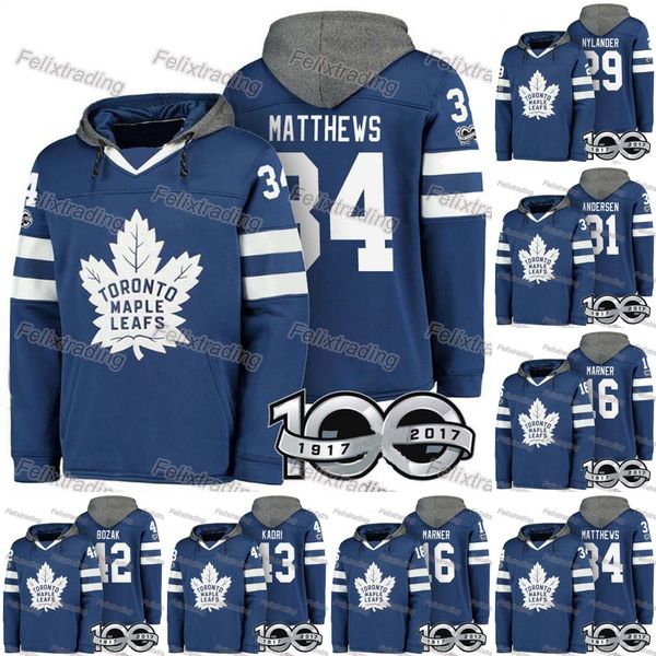Toronto Maple Leafs Hockey Hoodie 34 Auston Matthews 16 Mitchell Marner Frederik Andersen Tyler Bozak Nazem Kadri William Nylander Jerseys 
Toronto Maple Leafs Hockey Hoodie 34 Auston Matthews 16 Mitchell Marner Frederik Andersen Tyler Bozak Nazem Kadri William Nylander Jerseys