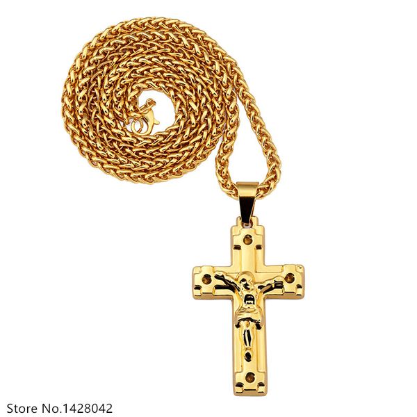 religious jesus crossing pendants necklaces men\women bling church bible lord prayer chains hip hop jewelry gift, Silver
religious jesus crossing pendants necklaces men\women bling church bible lord prayer chains hip hop jewelry gift, Silver