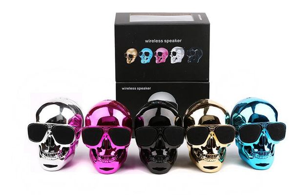 plastic skull metallic wireless shape bluetooth speaker subwoofer mobile speaker u310
plastic skull metallic wireless shape bluetooth speaker subwoofer mobile speaker u310