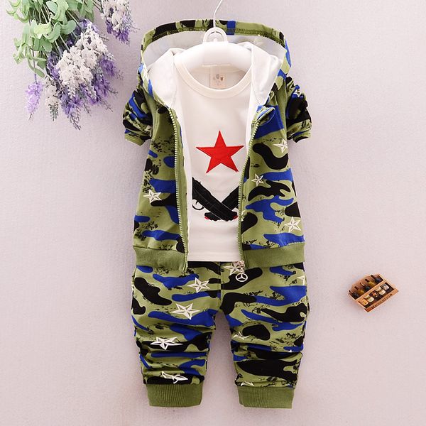 children camouflage clothes kids sport suit autumn cotton camo hooded vest and t-shirt and pants 3pcs clothing set, White
children camouflage clothes kids sport suit autumn cotton camo hooded vest and t-shirt and pants 3pcs clothing set, White