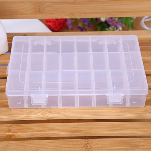 24 compartments plastic cases jewelry candy storage box vitamin storage case container white
24 compartments plastic cases jewelry candy storage box vitamin storage case container white