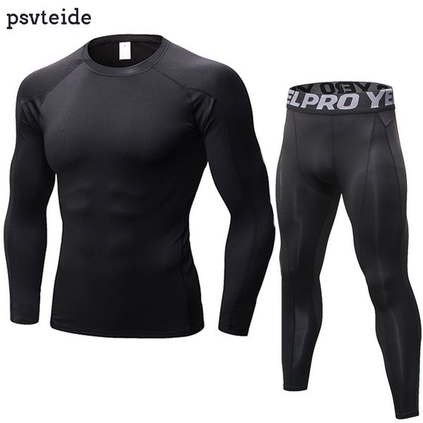 mens workout sportswear running sets fitness suit yoga sets compression rashguard male running pants t shirt tracksuit gym suits, Black;blue
mens workout sportswear running sets fitness suit yoga sets compression rashguard male running pants t shirt tracksuit gym suits, Black;blue