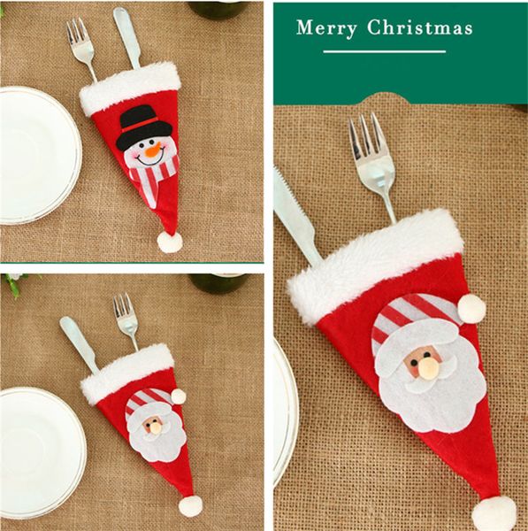 new christmas hat holder mini red xmas santa claus cutlery bag party decor cute gift hat tableware holder set 120pcs t1i819
new christmas hat holder mini red xmas santa claus cutlery bag party decor cute gift hat tableware holder set 120pcs t1i819