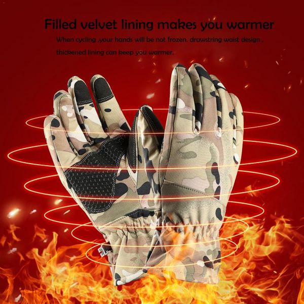 ski gloves winter men and women outdoor sports waterproof windproof warm touch screen camouflage riding gloves
ski gloves winter men and women outdoor sports waterproof windproof warm touch screen camouflage riding gloves
