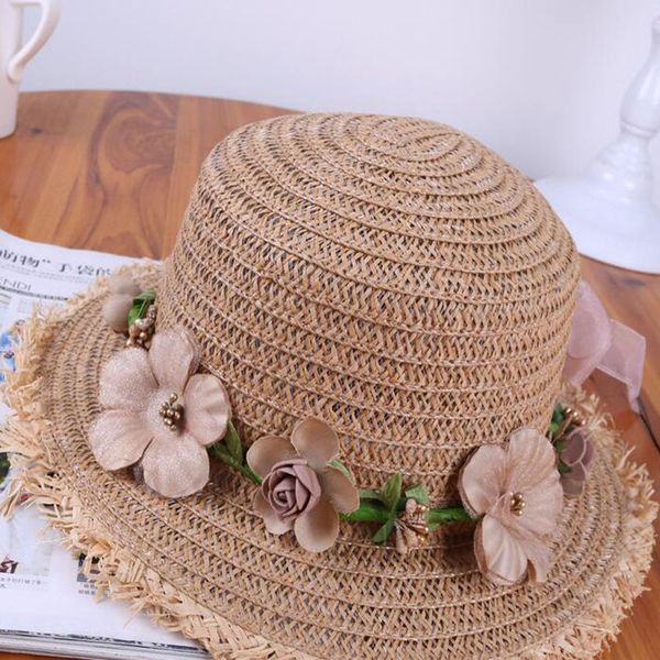 2018 new ladies breathable straw hat women summer rose wreath pink ribbon chapeau femme wave wide brim beach cap panama, Blue;gray
2018 new ladies breathable straw hat women summer rose wreath pink ribbon chapeau femme wave wide brim beach cap panama, Blue;gray