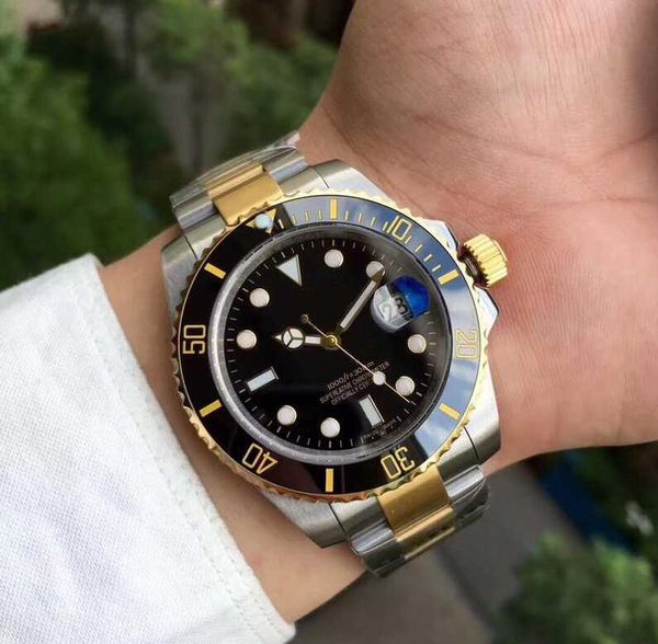2020 Brand Watch 8215 Men watch Automatic Mechanical Black Sapphire Glass 40mm Date Black Dial 116613 Men's Watches
2020 Brand Watch 8215 Men watch Automatic Mechanical Black Sapphire Glass 40mm Date Black Dial 116613 Men's Watches