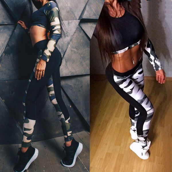 2018 New Fashion Womens Fitness Sports Yoga Running Workout Leggings Ladies Tracksuit Gym Top& Pants set
2018 New Fashion Womens Fitness Sports Yoga Running Workout Leggings Ladies Tracksuit Gym Top& Pants set