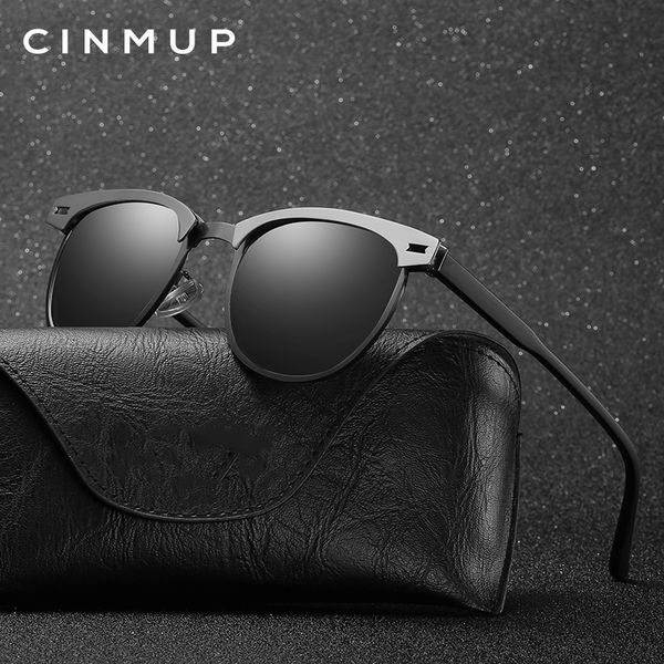cinmup brand design classic polarized sunglasses men women driving square frame alloy sun glasses male uv400 gafas de sol metal, White;black
cinmup brand design classic polarized sunglasses men women driving square frame alloy sun glasses male uv400 gafas de sol metal, White;black