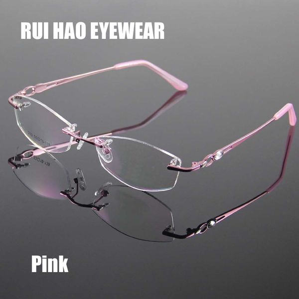 rimless women's glasses frame spectacles women eyeglasses optical frame prescription eyewear eyeglass frames gafas, Silver
rimless women's glasses frame spectacles women eyeglasses optical frame prescription eyewear eyeglass frames gafas, Silver