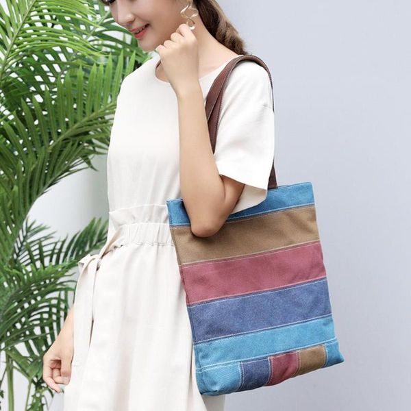 fashion colorful vintage women girls canvas shoulder handbags shopping casual totes bags for women 2018
fashion colorful vintage women girls canvas shoulder handbags shopping casual totes bags for women 2018