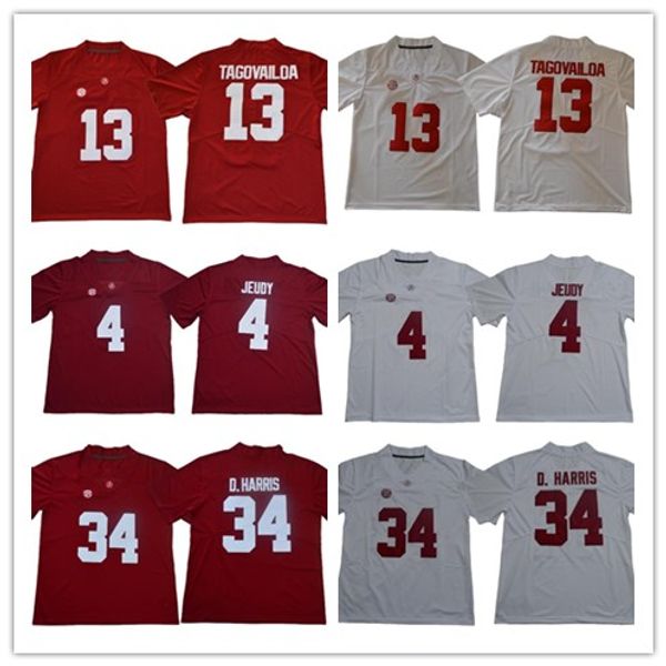 alabama crimson tide #13 tua tagovailoa #4 jerry jeudy 34 damien harris 2018 ncaa championship college football jerseys, Black;red
alabama crimson tide #13 tua tagovailoa #4 jerry jeudy 34 damien harris 2018 ncaa championship college football jerseys, Black;red