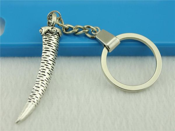 6 pieces key chain women key rings for car keychains with charms ox horn 60x12mm, Slivery;golden
6 pieces key chain women key rings for car keychains with charms ox horn 60x12mm, Slivery;golden