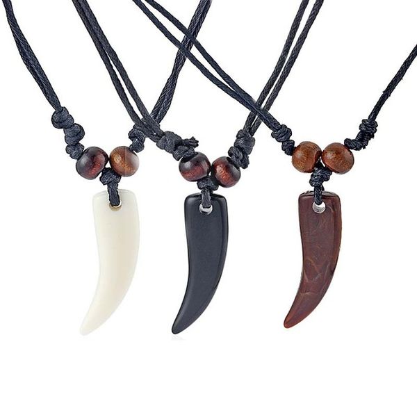12pcs faux yak bone white/black/brown resin tooth teeth pendant design charm necklace wax cotton cord surfer, Silver
12pcs faux yak bone white/black/brown resin tooth teeth pendant design charm necklace wax cotton cord surfer, Silver