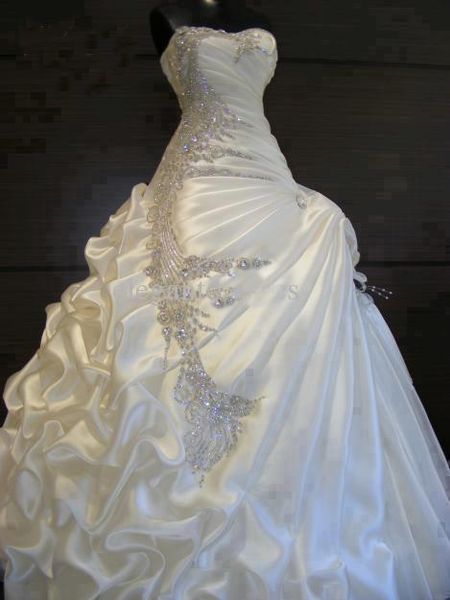 Real Photos 2019 Gorgeous A-line Ruffles Sweetheart Strapless Crystal Wedding Dresses Bridal Gown Beautiful stunning Bridal Dresses
Real Photos 2019 Gorgeous A-line Ruffles Sweetheart Strapless Crystal Wedding Dresses Bridal Gown Beautiful stunning Bridal Dresses