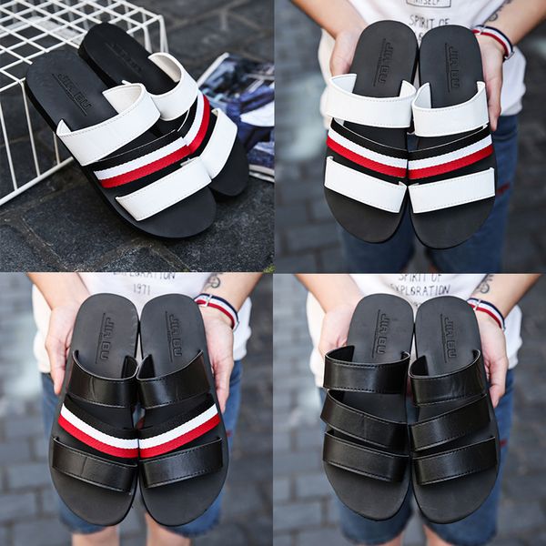 fashion europ&united states mens women loafers slippers soft bottom massage nails brand designer slippers sandals flip flops size35-44, Black
fashion europ&united states mens women loafers slippers soft bottom massage nails brand designer slippers sandals flip flops size35-44, Black
