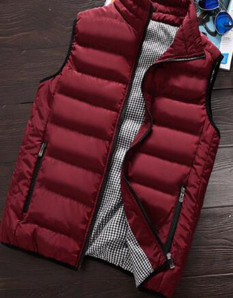 Casual Vest Men Winter Sleeveless Jackets Male New Standard Fashion Style Solid Waistcoat Men's Autumn Warm Outwear Plus Size
Casual Vest Men Winter Sleeveless Jackets Male New Standard Fashion Style Solid Waistcoat Men's Autumn Warm Outwear Plus Size