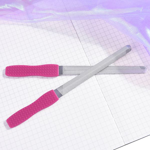 2pcs/pack stainess steel nail files double sided rough nail file buffering polishing sanding strong saw art tools
2pcs/pack stainess steel nail files double sided rough nail file buffering polishing sanding strong saw art tools