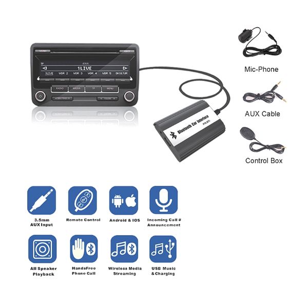 handscar bluetooth kits mp3 aux adapter interface for hu-series c70 s40/60/80 v40 v70 xc70
handscar bluetooth kits mp3 aux adapter interface for hu-series c70 s40/60/80 v40 v70 xc70