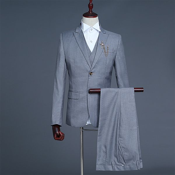 men suits wedding male singers stage costume slim fit suits dj ds performances groom pgraph prom party dance outfit, White;black
men suits wedding male singers stage costume slim fit suits dj ds performances groom pgraph prom party dance outfit, White;black