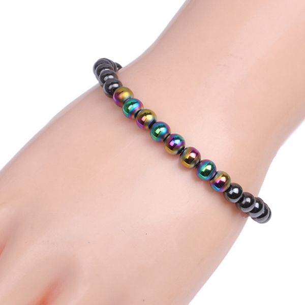 1pcs fashion new colorful magnetic hematite beads magnetic hematite bracelet women men's jewelry, Black
1pcs fashion new colorful magnetic hematite beads magnetic hematite bracelet women men's jewelry, Black