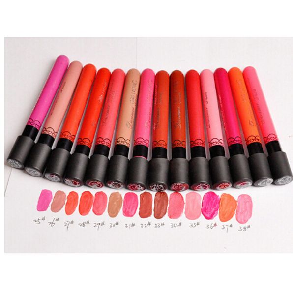 maquillage labiales 38 color liquid matte lipstick batom long lasting pintalabios waterproof beauty makeup lip stick
maquillage labiales 38 color liquid matte lipstick batom long lasting pintalabios waterproof beauty makeup lip stick