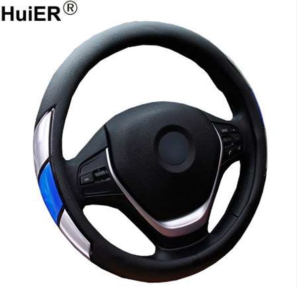 new huier car steering wheel cover steering cover 3 colors anti-slip for 37-38cm/14.5-15" car styling auto steering-wheel car-covers
new huier car steering wheel cover steering cover 3 colors anti-slip for 37-38cm/14.5-15" car styling auto steering-wheel car-covers