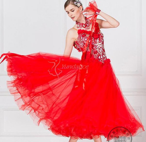 red ballroom dress lycra girls ballroom waltz dresses viennese waltz dress competition american smooth, Black;red
red ballroom dress lycra girls ballroom waltz dresses viennese waltz dress competition american smooth, Black;red