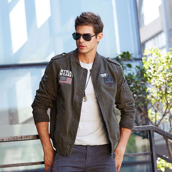 black army khaki 3 colors plus size 4xl autumn style men bomber jacket mens jackets and coats, Black;brown
black army khaki 3 colors plus size 4xl autumn style men bomber jacket mens jackets and coats, Black;brown