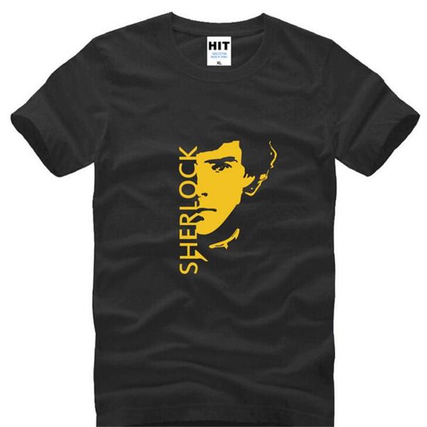 new tv sherlock holmes printed t shirts men summer short sleeve o-neck cotton men's t-shirt fashion men fans tee shirt, White;black
new tv sherlock holmes printed t shirts men summer short sleeve o-neck cotton men's t-shirt fashion men fans tee shirt, White;black