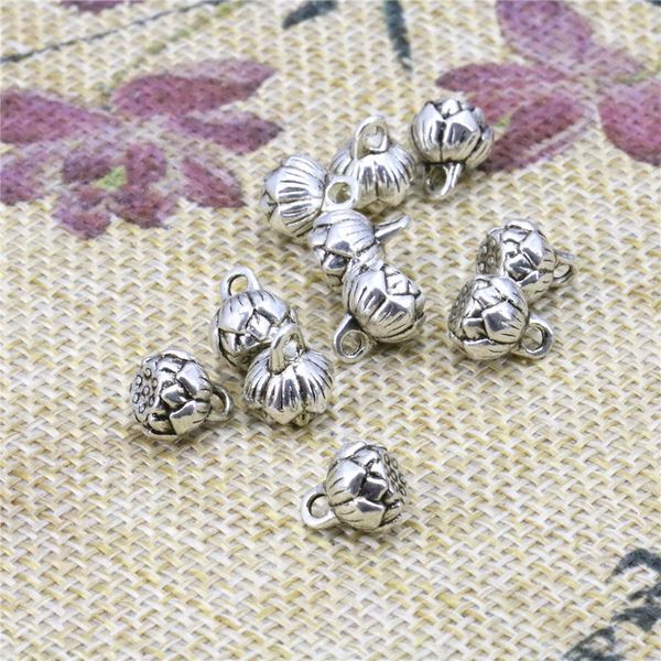new 50pcs lotus shaped pendant women girls gifts lucky diy loose finding parts copper accessories jewelry making pendant 7x9mm, Blue;slivery
new 50pcs lotus shaped pendant women girls gifts lucky diy loose finding parts copper accessories jewelry making pendant 7x9mm, Blue;slivery