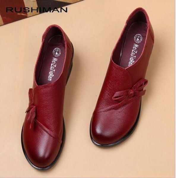 rushiman spring autumn fashion loafers 100% genuine leather single shoes soft casual flat shoes women flats mother shoes 35-40 #, Black
rushiman spring autumn fashion loafers 100% genuine leather single shoes soft casual flat shoes women flats mother shoes 35-40 #, Black