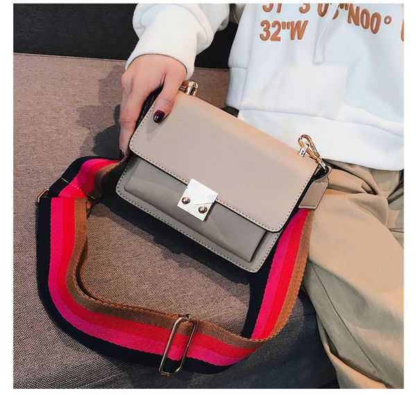 lock shoulder ladies cover messenger bags cross body wide strap bags casual solid colors fashion for lady fanqie //9
lock shoulder ladies cover messenger bags cross body wide strap bags casual solid colors fashion for lady fanqie //9