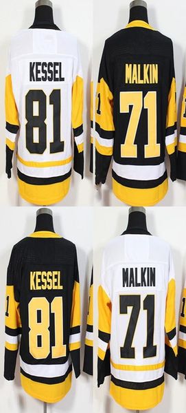2017 71 evgeni malkin 81 phil kessel black white embroidery ice hockey jerseys size xs-3xl, Black;red
2017 71 evgeni malkin 81 phil kessel black white embroidery ice hockey jerseys size xs-3xl, Black;red