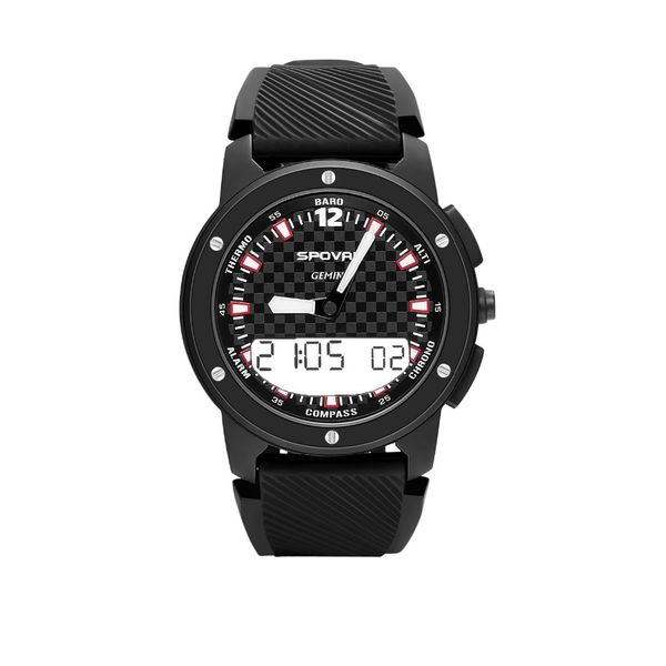 spovan new gemini men's watch sport watches double display wristwatch compass/waterproof/led backlight, Slivery;brown
spovan new gemini men's watch sport watches double display wristwatch compass/waterproof/led backlight, Slivery;brown