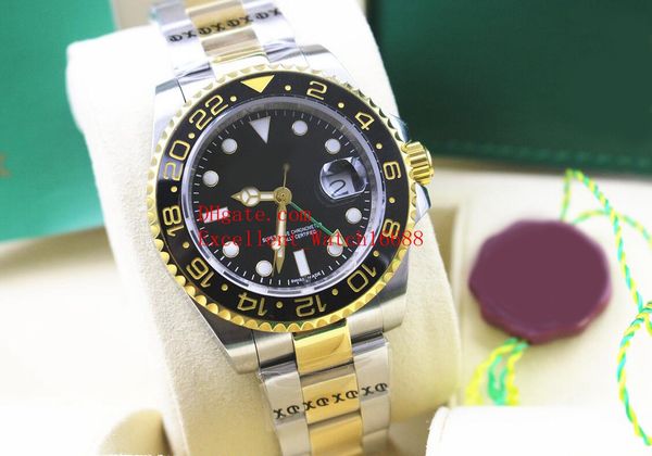 горячие продать модные часы 40 мм gmt 116713 116713-ln двухцветный золотой керамический безель азия 2813 автоматические механические мужские, Slivery;brown
горячие продать модные часы 40 мм gmt 116713 116713-ln двухцветный золотой керамический безель азия 2813 автоматические механические мужские, Slivery;brown