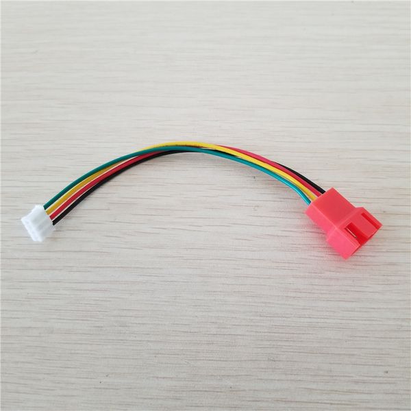 

10pcs/lot pci-e graphics video card pwm fan power supply lead cable 4pin small type to mainboard 4p compatible with 3pin