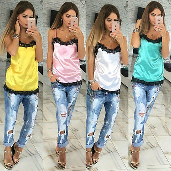 new arrival 2017 casual style women casual home sleepwear woman clothing women cami summer style sexy, White
new arrival 2017 casual style women casual home sleepwear woman clothing women cami summer style sexy, White