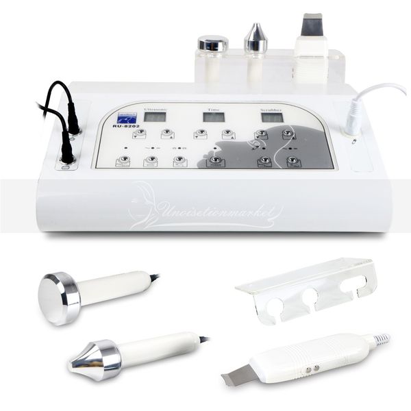 2 in 1 multi-function skin scrubber ultrasonic rf peeling machine for smooth the wrinkle and skin care, Black;white
2 in 1 multi-function skin scrubber ultrasonic rf peeling machine for smooth the wrinkle and skin care, Black;white