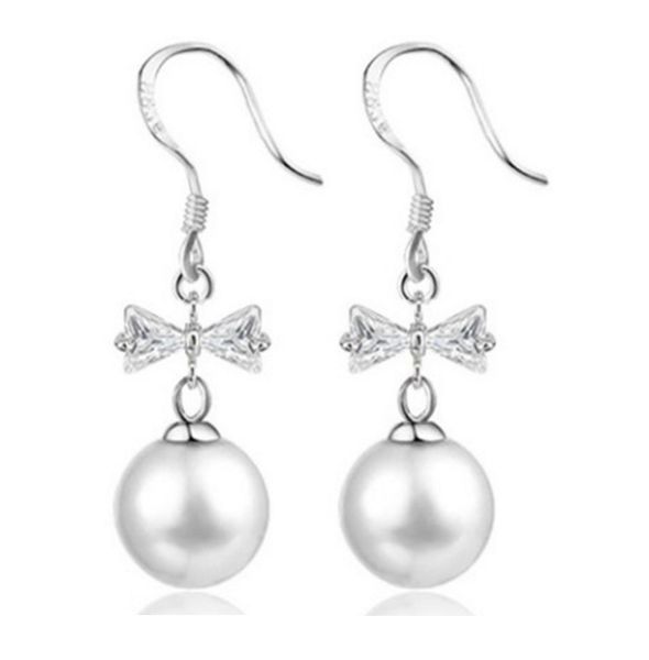 korean version bowknot butterfly tassel long imitation white pearl dangle earrings silver plated women girls delicate classic jewelry gift
korean version bowknot butterfly tassel long imitation white pearl dangle earrings silver plated women girls delicate classic jewelry gift