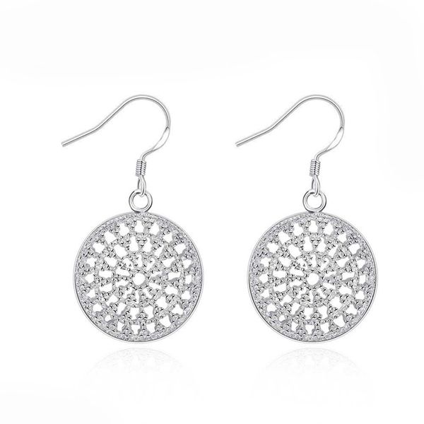creative openwork round disc drop earrings for women fine jewelry 925 sterling silver american and european trendy style, Golden;silver
creative openwork round disc drop earrings for women fine jewelry 925 sterling silver american and european trendy style, Golden;silver