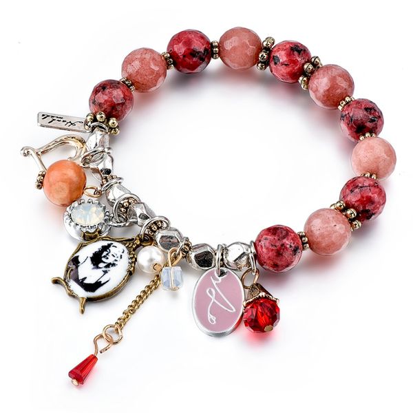szelam jewelry natrual beads bracelet women vintage adjustable elastic chain crystal beads bracelets for ladies sbr180017, Black
szelam jewelry natrual beads bracelet women vintage adjustable elastic chain crystal beads bracelets for ladies sbr180017, Black