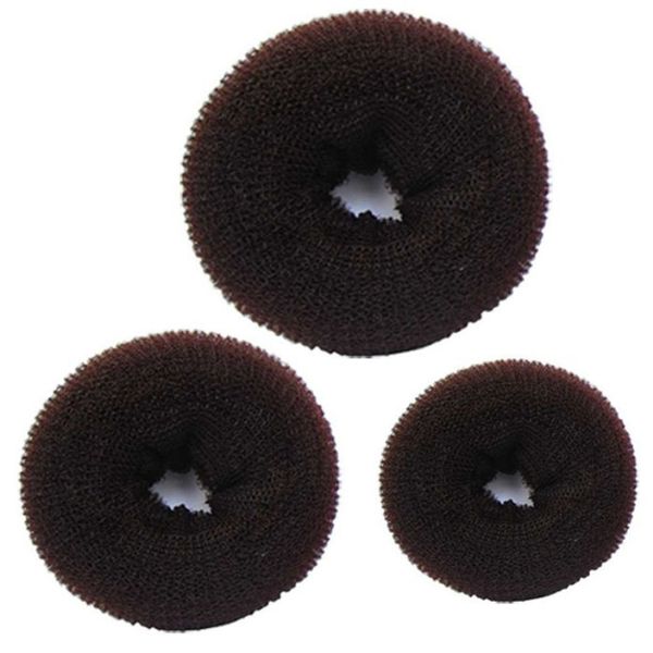 hair bun maker 3pcs sponge women ring donut shaper bands rings ties rope coffee #y, Brown
hair bun maker 3pcs sponge women ring donut shaper bands rings ties rope coffee #y, Brown