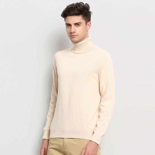 New Autumn Winter Clothing Sweater Men Turtleneck Slim Fit Winter Pullover Men Solid Color Knitted Sweater Men
New Autumn Winter Clothing Sweater Men Turtleneck Slim Fit Winter Pullover Men Solid Color Knitted Sweater Men