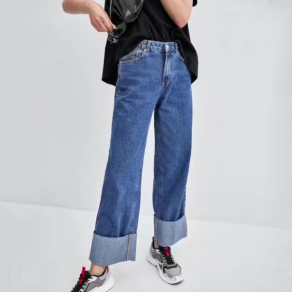 levlmoly 2018 female wide leg denim pants for women loose fit jeans 18octfh102, Blue
levlmoly 2018 female wide leg denim pants for women loose fit jeans 18octfh102, Blue