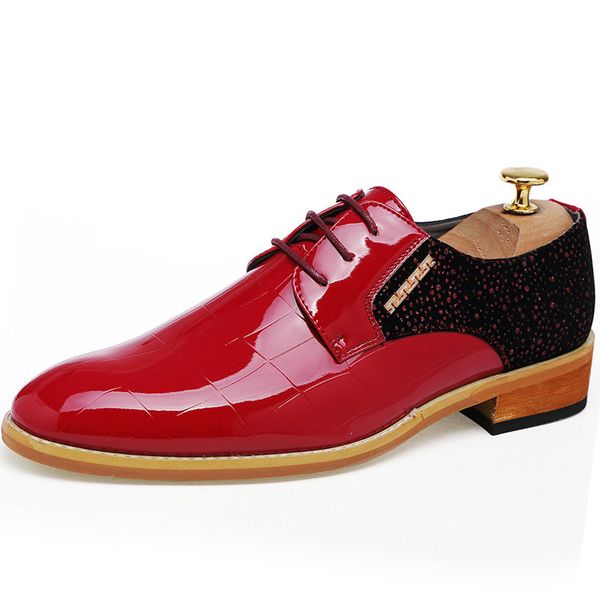 men business shoes men british dress office formal shoes men pointed toe casual fashion brogue leather shoes, Black
men business shoes men british dress office formal shoes men pointed toe casual fashion brogue leather shoes, Black