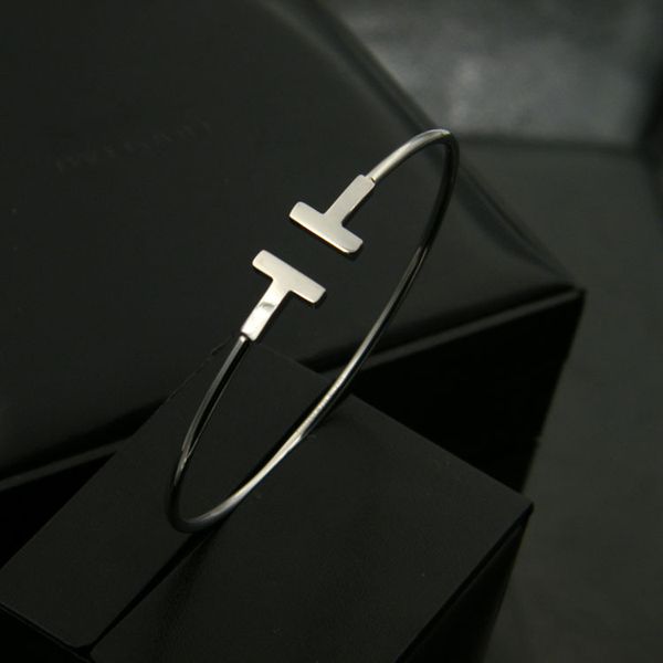 tou toso luxury stainless steel open cuff double t shaped bangle gold silver rose gold quality fashion women jewelry bracelets pulsera mujer, Black
tou toso luxury stainless steel open cuff double t shaped bangle gold silver rose gold quality fashion women jewelry bracelets pulsera mujer, Black