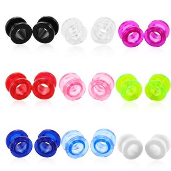2pcs acrylic ear plugs and tunnels screw flesh tunnels piercings flesh ear tunnels gauges ear expander body jewelry piercings, Silver
2pcs acrylic ear plugs and tunnels screw flesh tunnels piercings flesh ear tunnels gauges ear expander body jewelry piercings, Silver