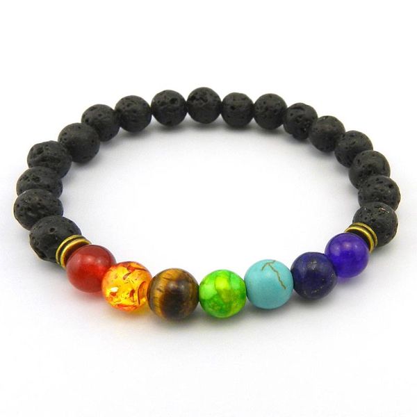 fashion style 7 chakra healing beaded bracelet natural lava stone diffuser bracelet jewelry armbanden voor vrouwen, Golden;silver
fashion style 7 chakra healing beaded bracelet natural lava stone diffuser bracelet jewelry armbanden voor vrouwen, Golden;silver